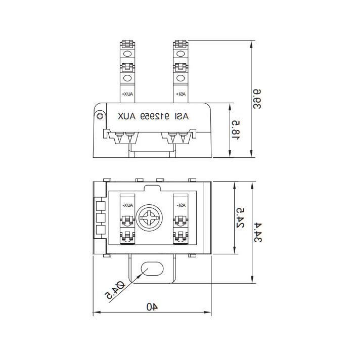 AS-i分路器，绝缘位移连接技术/插入式端子，912959