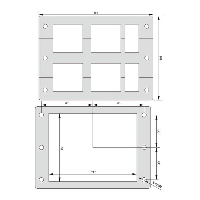 KPL电缆进入系统，KIT（带模块），IP65，火焰等级UL94-V0， KPL 48/20C, 98200000